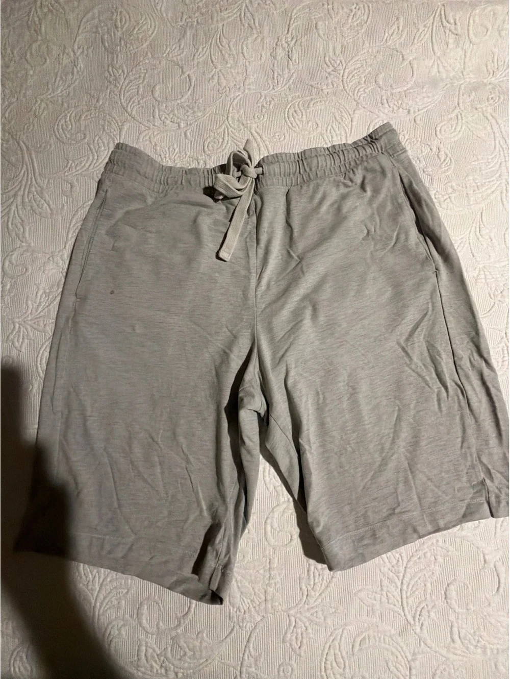 Banana Republic Tall Size L Gray Casual Shorts